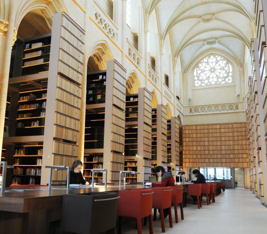 Bibliothèque de l'IMEC Abbaye d'Ardenne